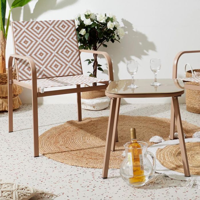 Salón De Jardín Mexico Beige Home Deco Factory 5 Salón De Jardín Mexico Beige Home Deco Factory 5