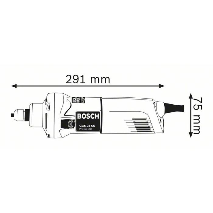 Bosch Professional Geradschleifer GGS 28 CE 1 Bosch Professional Geradschleifer GGS 28 CE 1