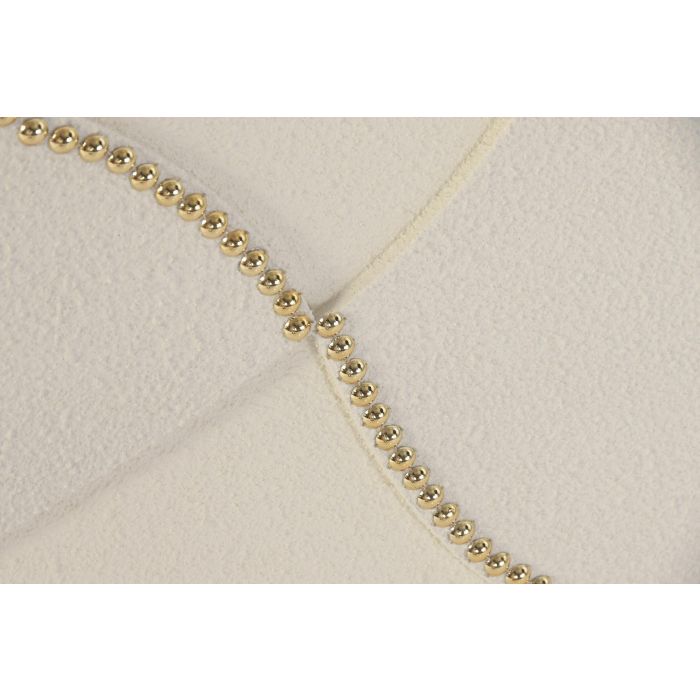 DKD Home Decor Cuadro Scandi Blanco Dorado 62 x 62 cm (4 Unidades) DKD Home Decor Cuadro Scandi Blanco Dorado 62 x 62 cm (4 Unidades)