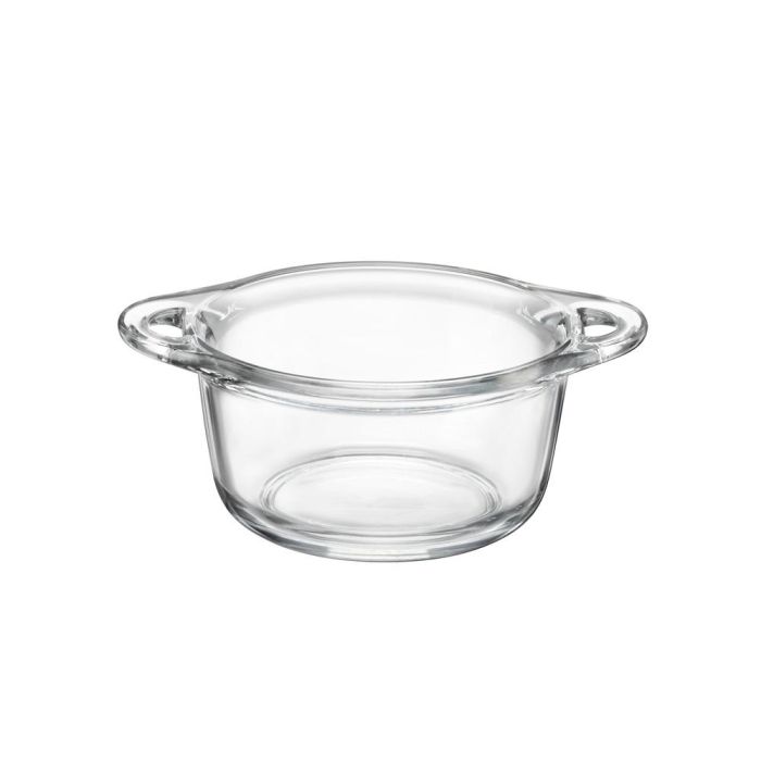 Bormioli Rocco Cazuela de Vidrio Templado con Asas Pentolino 300 ml, Ultra Resistente para Uso Intensivo (Pack de 12 Unidades) Bormioli Rocco Cazuela de Vidrio Templado con Asas Pentolino 300 ml, Ultra Resistente para Uso Intensivo (Pack de 12 Unidades)