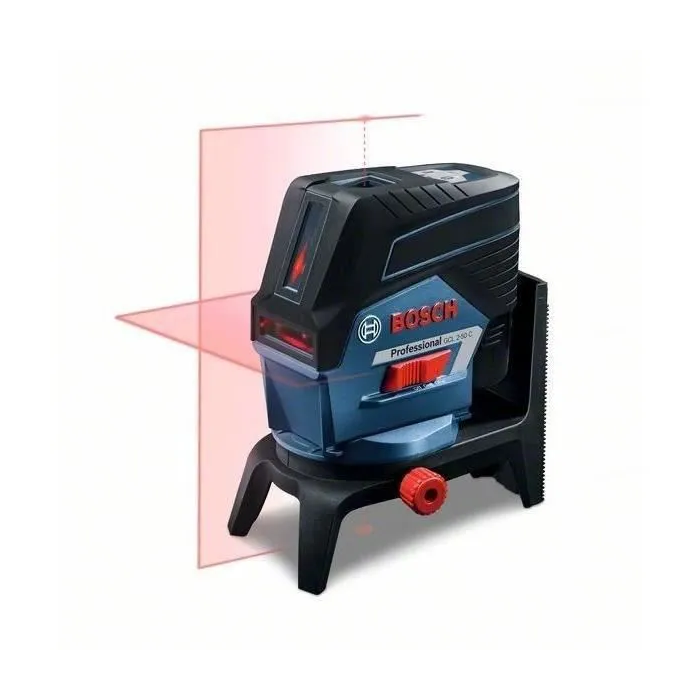 Bosch GCL 2-50 C Nivel Láser Línea/Punto Rojo 20m 50m 0,3 mm/m Batería Ion Litio 12V IP54 Maletín 1