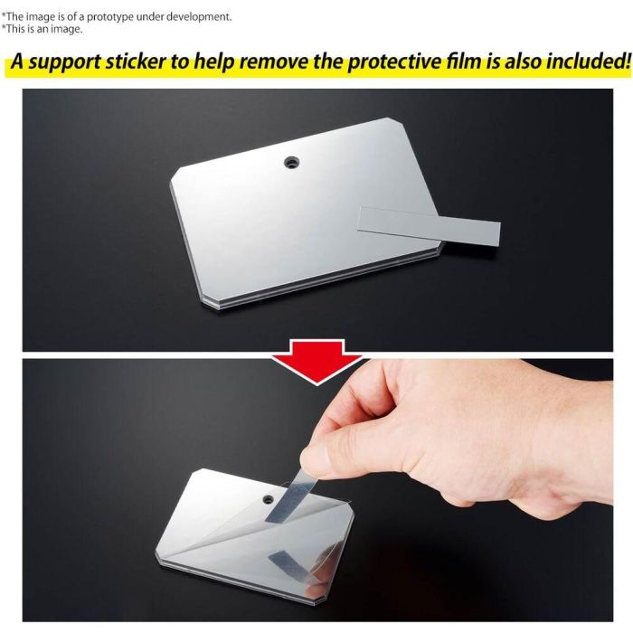 Base Exhibicion Action Base 6 Transparente con Pegatinas Espejo 4