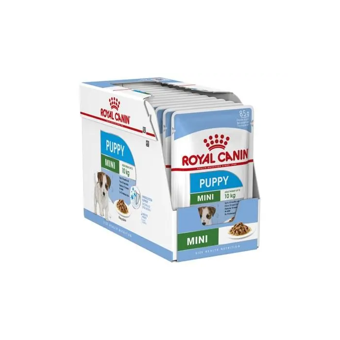 Royal Canine Puppy Mini Pouch Caja 12x85 gr