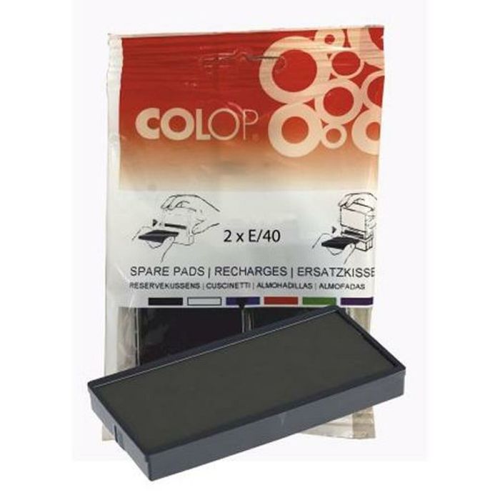 Almohadilla Colop E/40 Negro Plástico