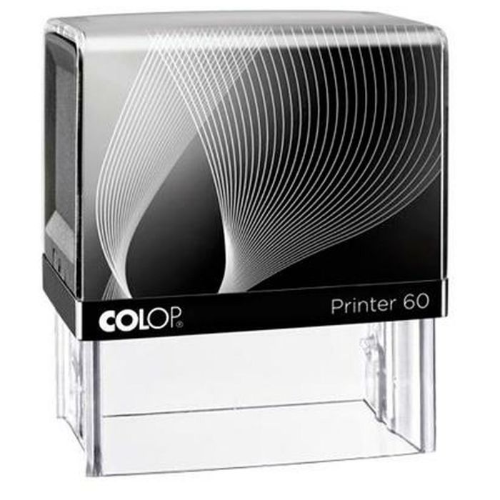 Colop Printer 60 g7 37x76mm negro/negro no incluye placa de texto personalizada Colop Printer 60 g7 37x76mm negro/negro no incluye placa de texto personalizada