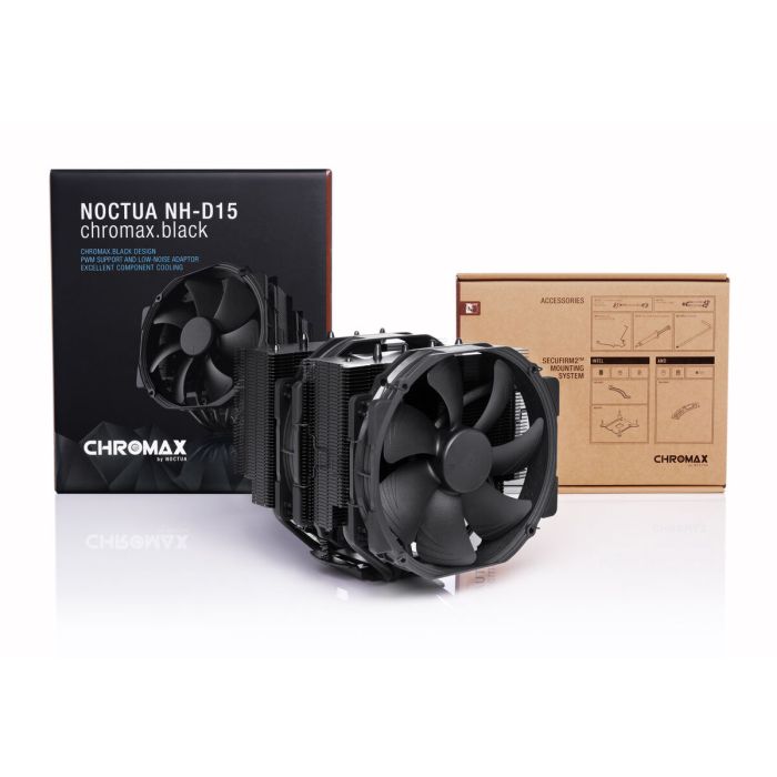 Ventilador de CPU Noctua NH-D15 chromax.black 1