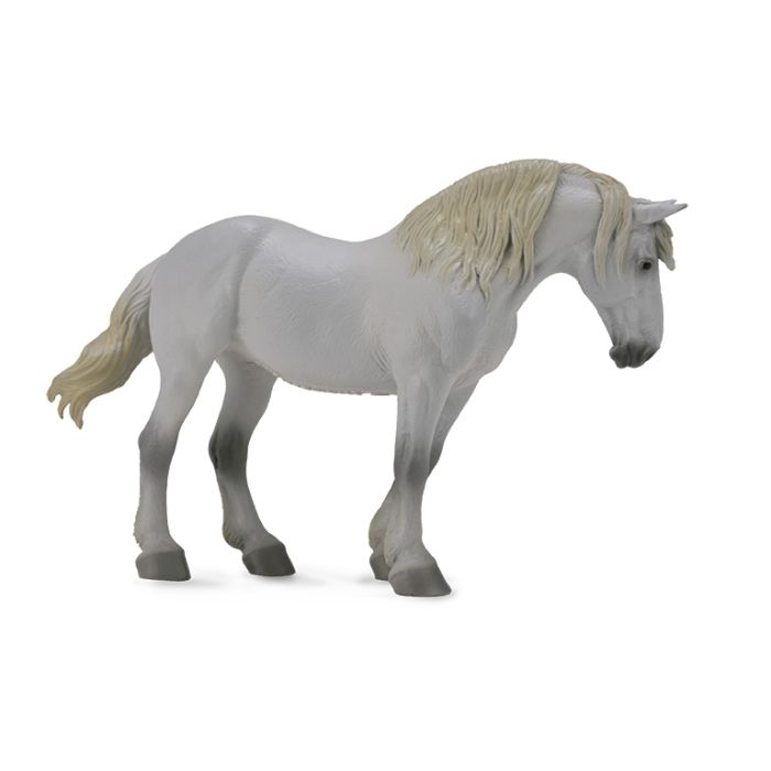 Yegua Percheron  Gris - Xl - 88702 - Collecta