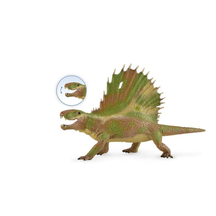 Dimetrodon Con Mandibula Movil - Deluxe 1:20 Escala - 88822