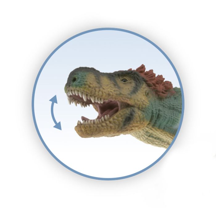 T-Rex Plumado Con Mandibula Movil - Deluxe 1:40 - 88838 - Co 1