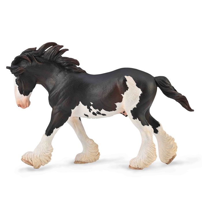 Semental Clydesdale Negro Sabino - Xl - 88981 - Collecta