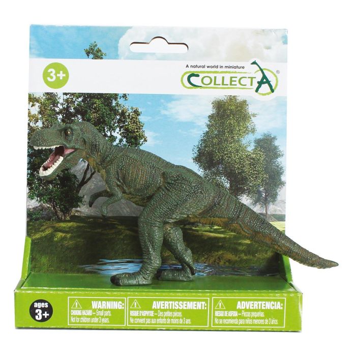 Tyrannosaurus Rex Verde -L- 89531 En Plataforma Collecta