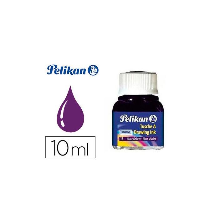 Tinta China Pelikan Violeta Bote De 10 mL