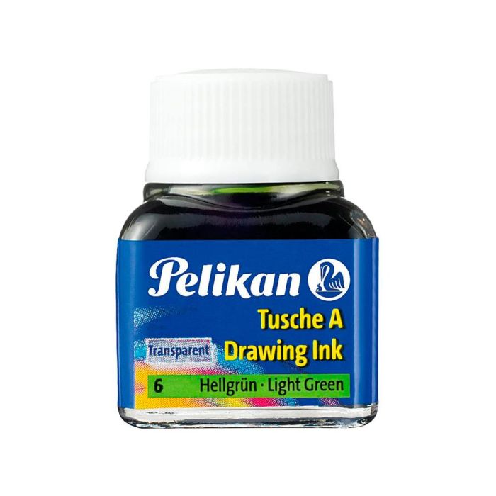 Tinta China Pelikan Verde Claro Bote De 10 mL 1