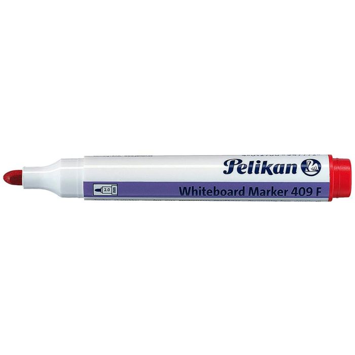 Rotulador Pelikan Pizarra Blanca Whiteboard Marker 409 Rojo 10 unidades 1