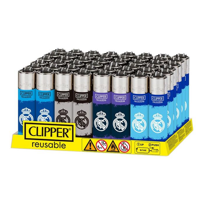 Encendedor cp11 escudo real madrid, colores variados. clipper 1