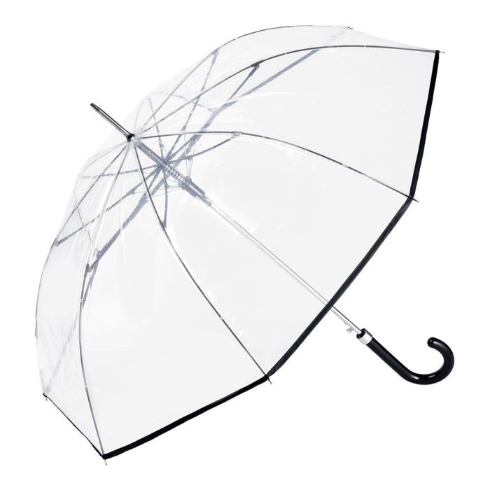 Paraguas largo transparente automático, colores surtidos. ø93cm 429. c-collection 3