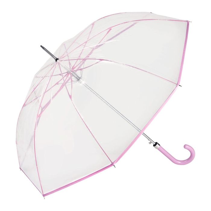 Paraguas largo transparente automático, colores surtidos. ø93cm 429. c-collection 4