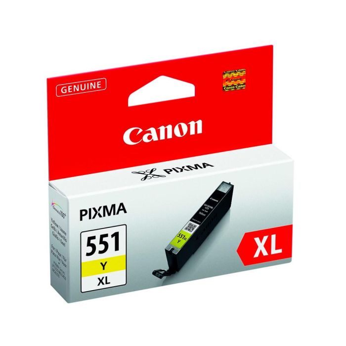 Ink-Jet Canon Cli-551XL Ip7250 - Mg5450 - Mg6350 Amarillo 1