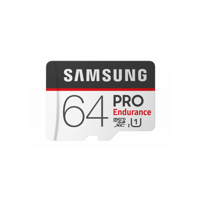 Tarjeta de Memoria Samsung Pro Endurance 64GB microSD XC con Adaptador/ Clase 10/ 100MBs Tarjeta de Memoria Samsung Pro Endurance 64GB microSD XC con Adaptador/ Clase 10/ 100MBs