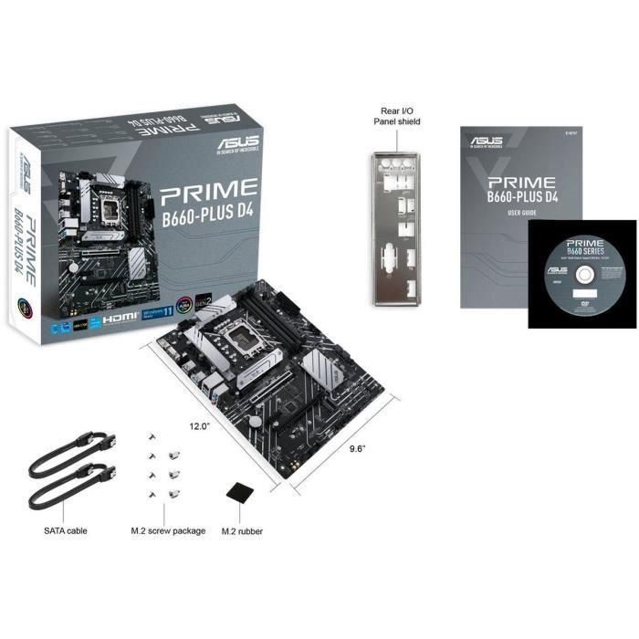 Placa Base Asus Prime B660-PLUS D4 Socket 1700 4