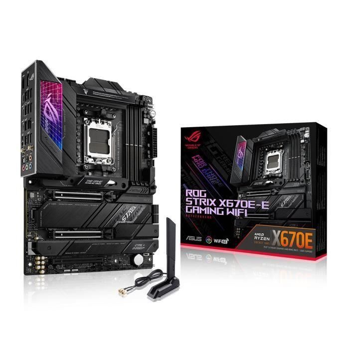 ASUS ROG STRIX X670E-E GAMING WiFi AMD X670 Socket AM5 ATX