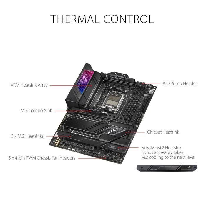 Placa Base Asus ROG STRIX X670E-E AMD AMD X670 AMD AM5 2