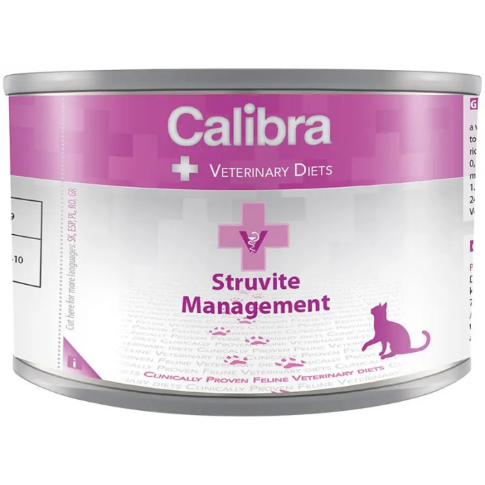 Calibra Diet Cat Struvite Management Caixa 6x200 gr