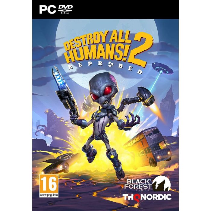 Videojuego PC THQ Nordic Destroy All Humans 2: Reprobed