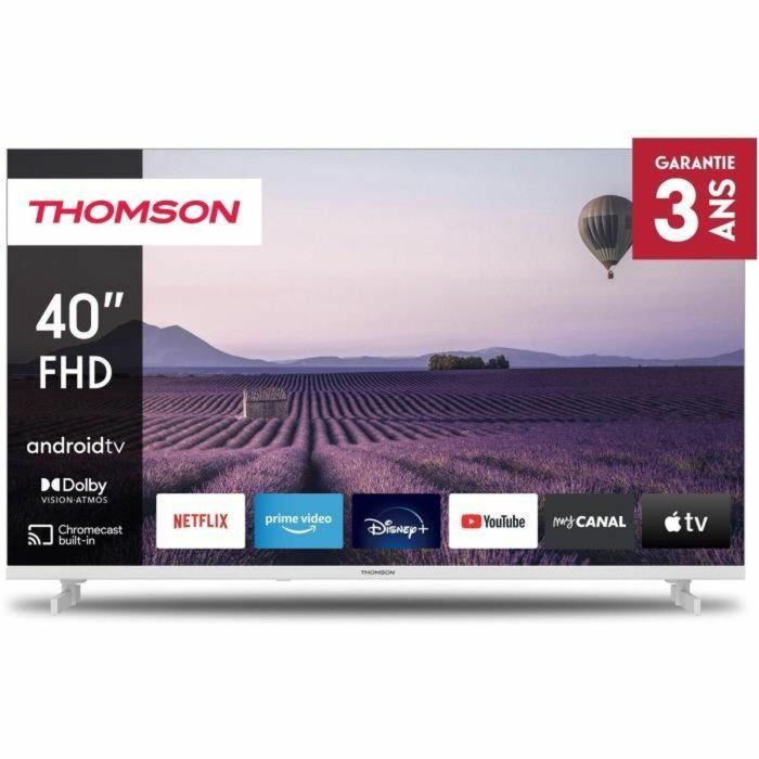 THOMSON 40FA2S13W - Televisor LED 40 (101 cm) - Full HD - Android Smart TV - 3xHDMI 1.4