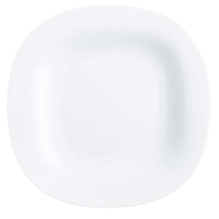 Plato Postre Opal Carine Blanco Luminarc 19 cm