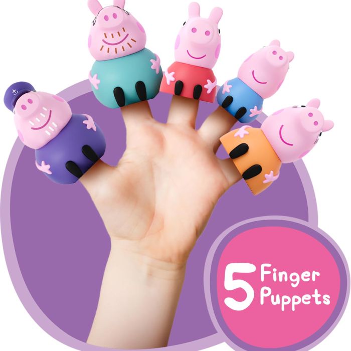 Peppa Pig: 5 Marionetas De Dedos Familia 3