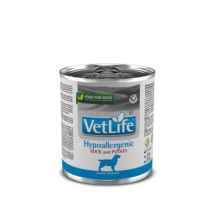 Farmina Vet Life Dog Hypoallergenic Pato Caja 6x300 gr