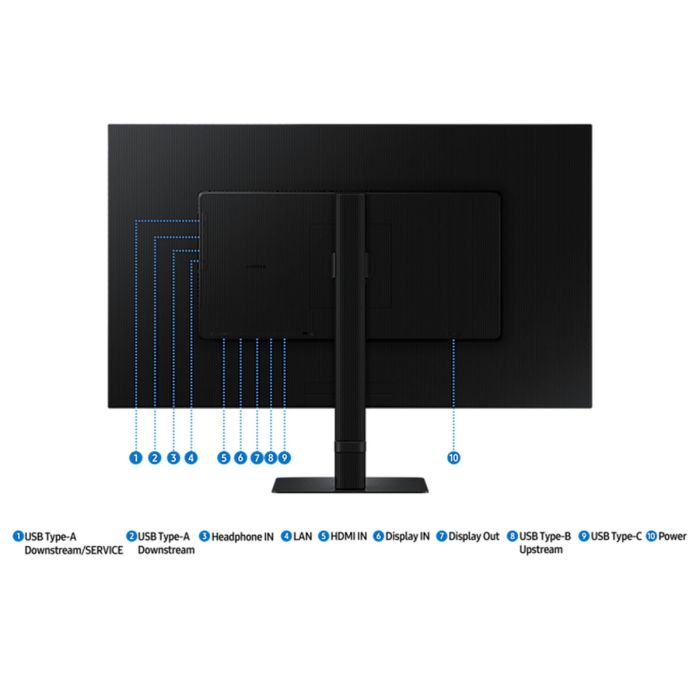 Monitor Samsung LS32D600UAUXEN Quad HD 32" 100 Hz 17