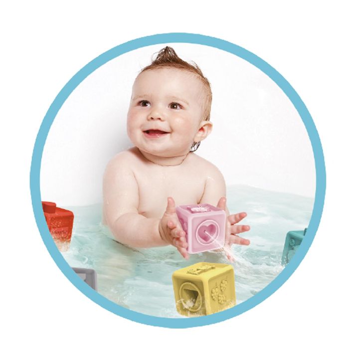 Fisher Price: Set De 10 Cubos De Baño 3