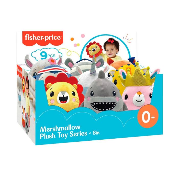 Fisher Price: Display 9 Peluches Animales Squish 3