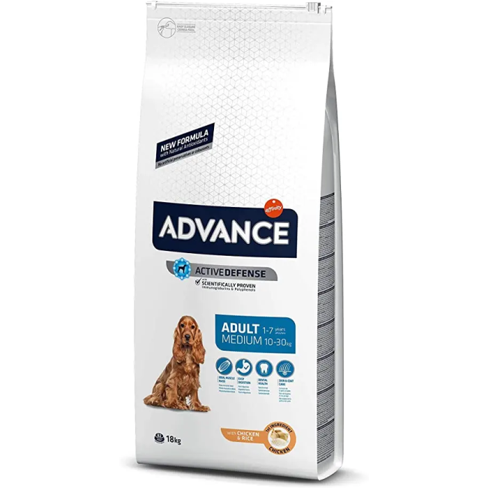 Advance Canine Adult Med Pollo Arroz 18 kg Online