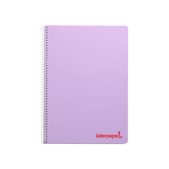 Cuaderno Espiral Liderpapel A5 Wonder Tapa Plastico 80H 90 gr Cuadro 4 mm Con Margen Colores Surtidos 5 unidades 2