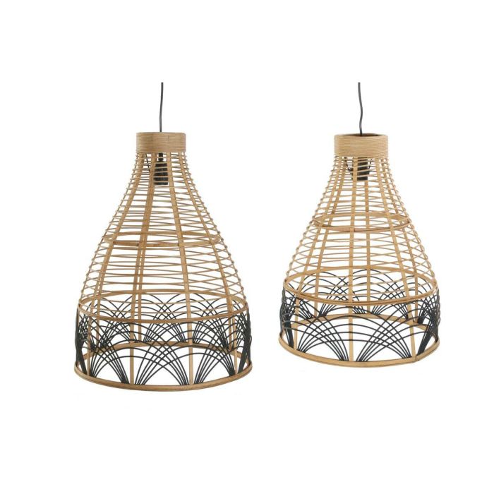 Lámpara de Techo DKD Home Decor Bicolor 50 W 45 x 45 x 60 cm 0 Lámpara de Techo DKD Home Decor Bicolor 50 W 45 x 45 x 60 cm 0