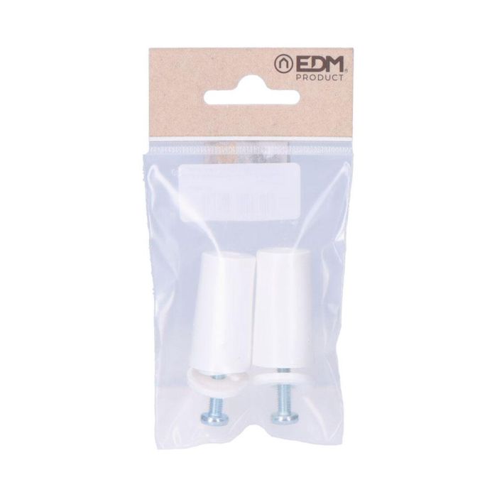 Topes para persiana blanco 40 mm largo, 2 unidades 1 Topes para persiana blanco 40 mm largo, 2 unidades 1
