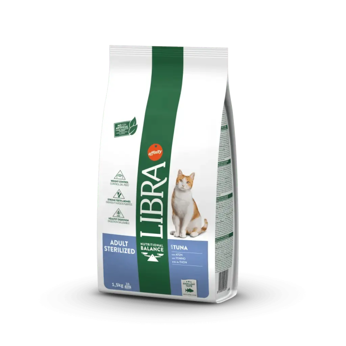 Libra Feline Adult Sterilized Atun 1,5 kg