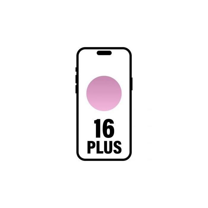 Smartphone Apple iPhone 16 Plus 256GB/ 6.7"/ 5G/ Rosa