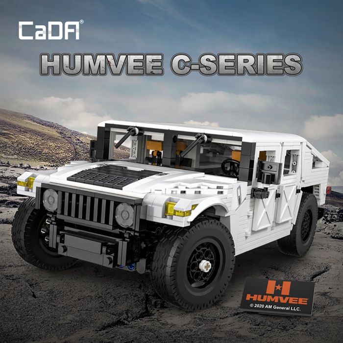 Cada: 1:12 Humvee Off-Road 1386 Pzas 3