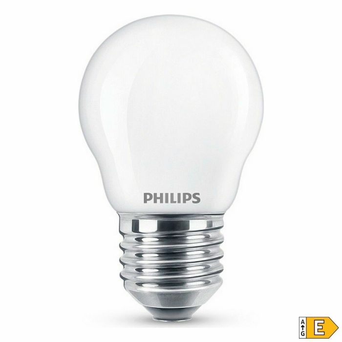 Bombilla LED Philips Esférico E 6,5 W E27 806 lm 4,5 x 7,8 cm (4000 K) 4