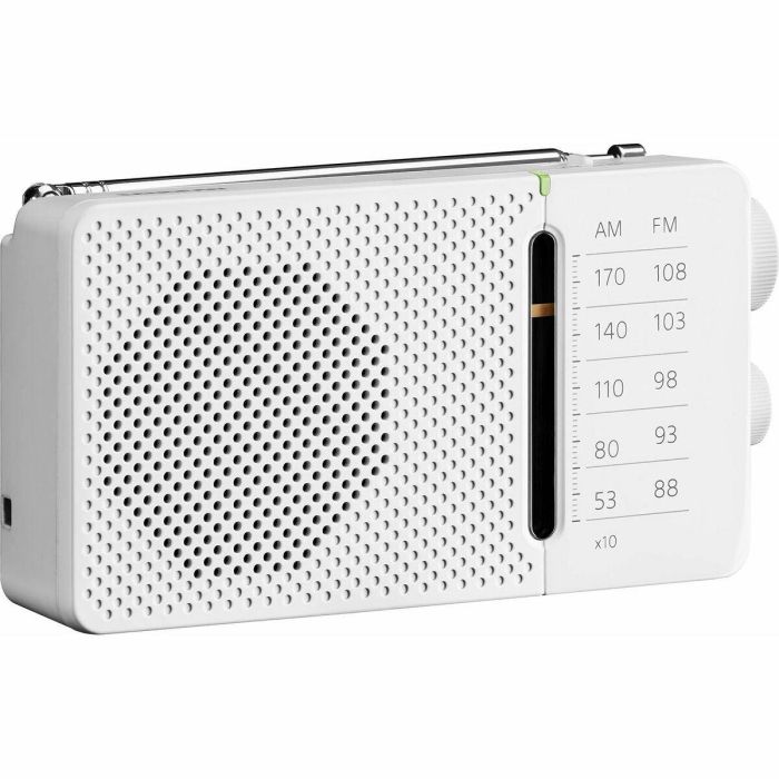 Radio Portátil Sangean SR-36 Blanco 9 Radio Portátil Sangean SR-36 Blanco 9