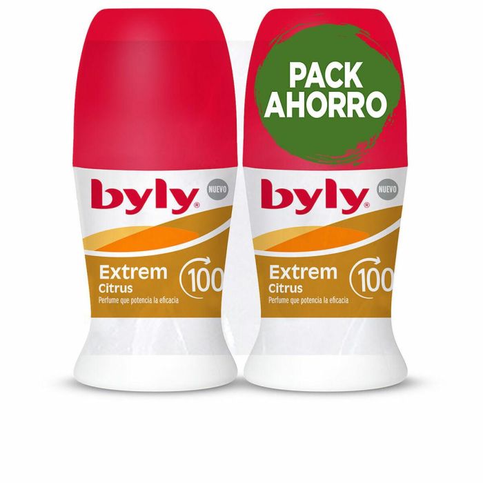 Byly Extrem Citrus 100H Deo Roll-On Pack Byly Extrem Citrus 100H Deo Roll-On Pack