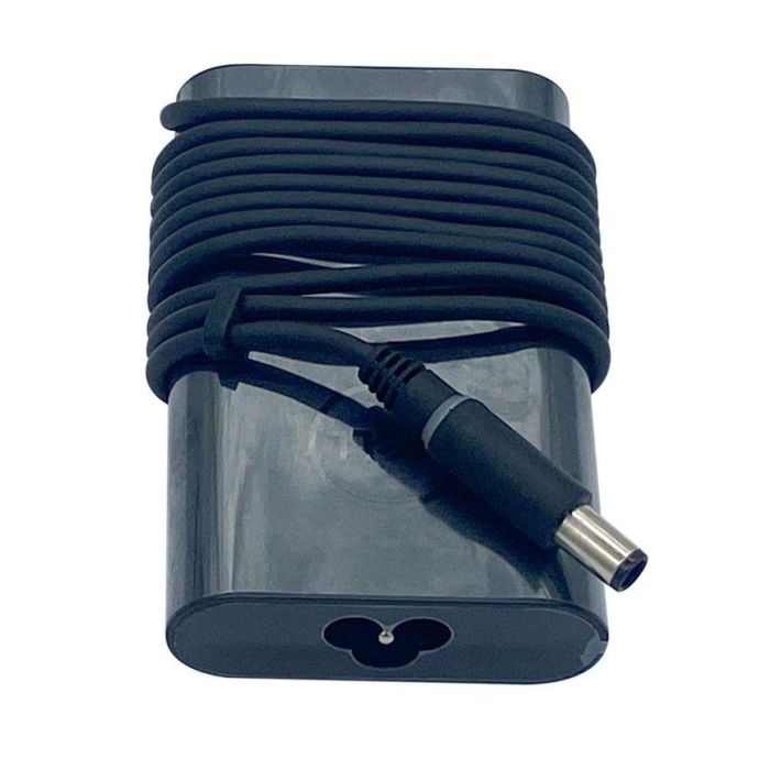 Dell Adaptador de Corriente CA 65W 19.5V con Conector 7.4mm para Portátiles Inspiron, Vostro, XPS, Precision y Protector de Sobretensión 2