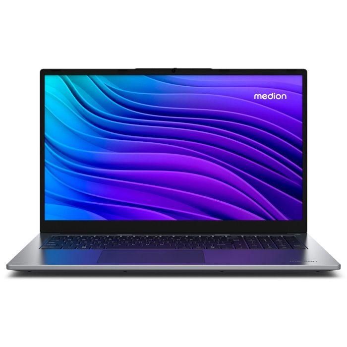 Portátil MEDION AKOYA E17223 MD62638 Windows 11, 17.3" FHD Intel Celeron N100, 4 GB de RAM, 128 GB de SSD, AZERTY 1