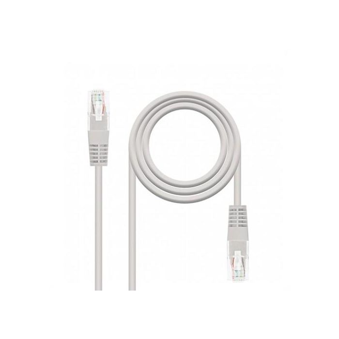 Latiguillo Categoría 6 UTP NANOCABLE 10.20.0405 Gris 5 m 0 Latiguillo Categoría 6 UTP NANOCABLE 10.20.0405 Gris 5 m 0