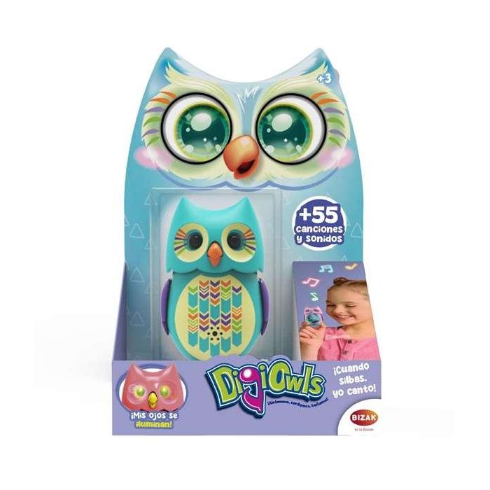 Mascota interactivo búho digiowl surtido, más de 50 sonidos, ojos brillan en la osucuridad - modelos surtidos 4 Mascota interactivo búho digiowl surtido, más de 50 sonidos, ojos brillan en la osucuridad - modelos surtidos 4
