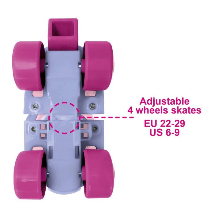 Mondo MON8001011287017 Patines Minnie con Protecciones Ajustables para Niñas – Peso Máximo 20 kg 2 Mondo MON8001011287017 Patines Minnie con Protecciones Ajustables para Niñas – Peso Máximo 20 kg 2
